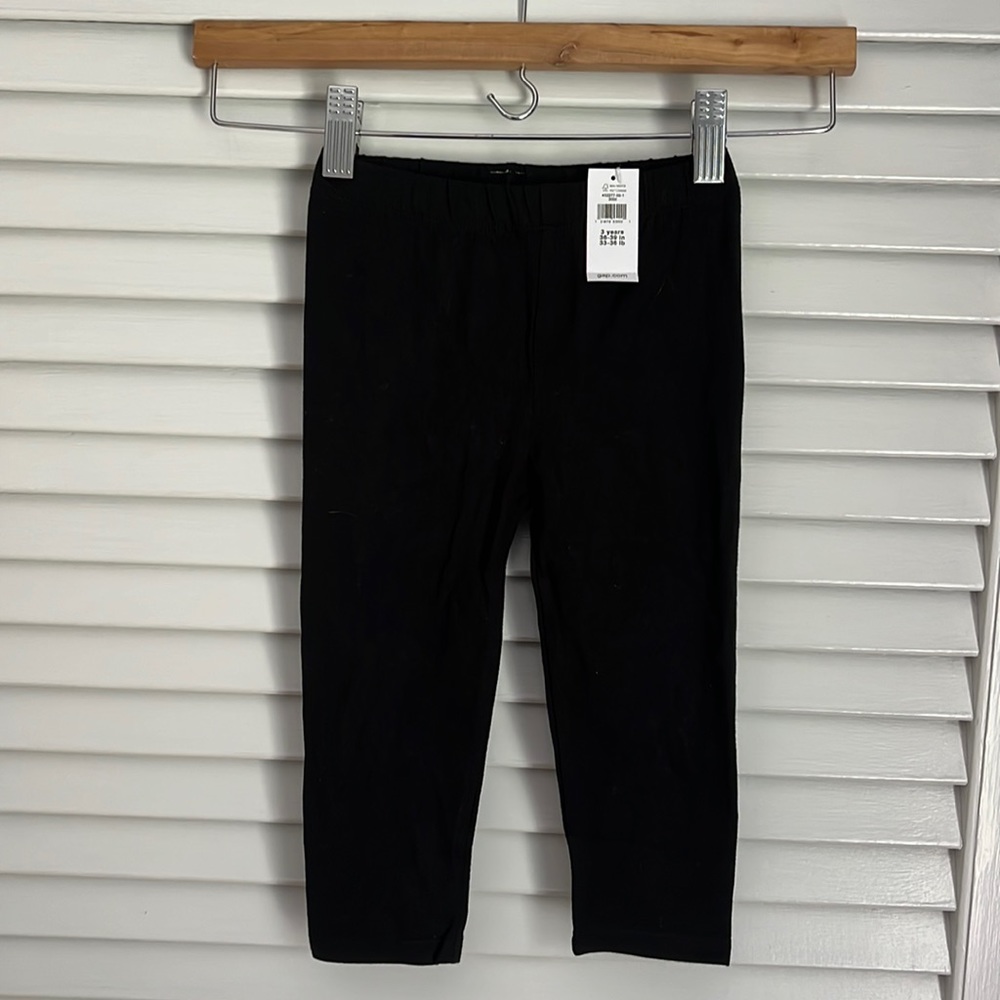 NWT Baby Gap Playtime Favorites Black Legging